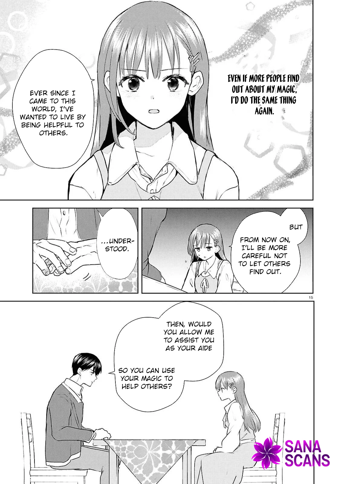 The Hideaway Café: The Mage by Accident and the Visiting Royal Secretary Chapter 9 Page 15